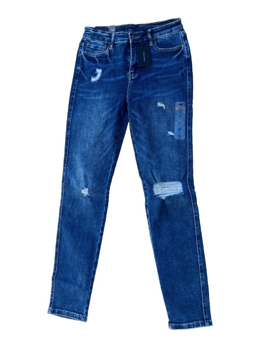 Flying Monkey Morrison High Rise Skinny Jeans 29 | Distressed | Stretch - Picture 11 of 13